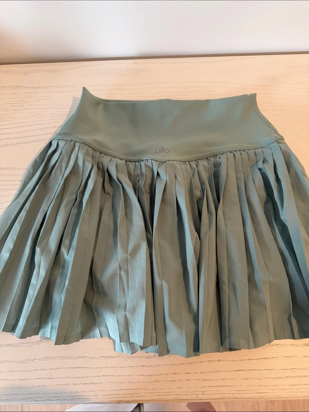 Alo Grand Slam Tennis Skirt / Botanical Green / S